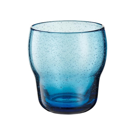 VILLA ITALIA Szklanka granatowa 300 ml PERLATO