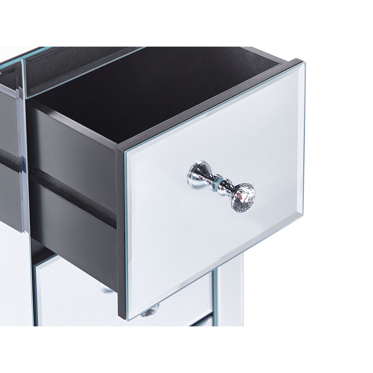 Stolik nocny lustrzany LORRIS