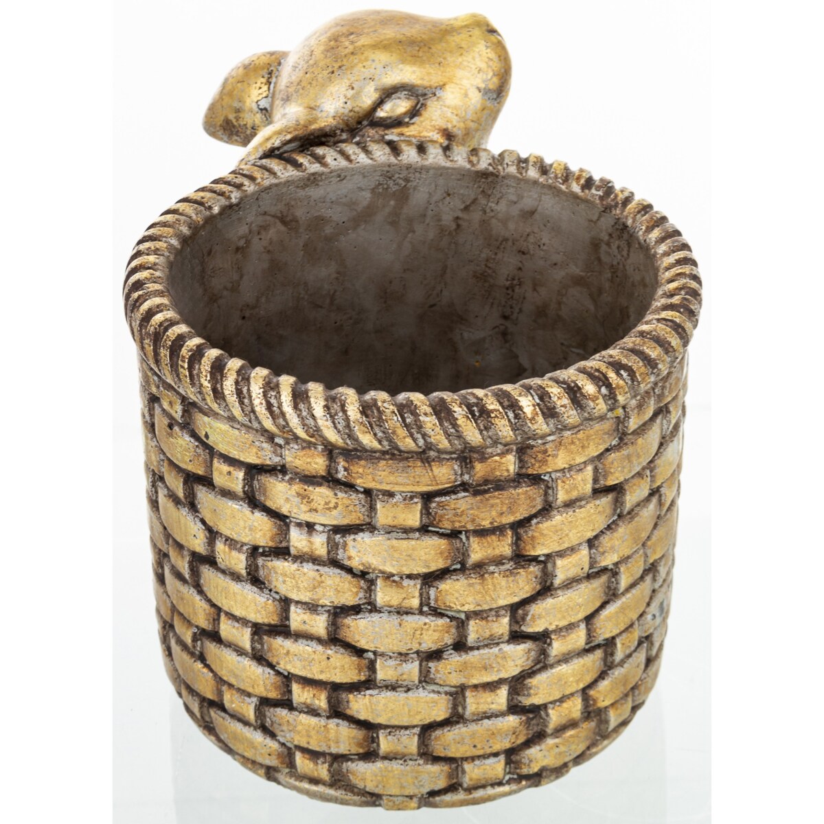 Szklany pojemnik na słodkości Kurka Ø 10x17 cm