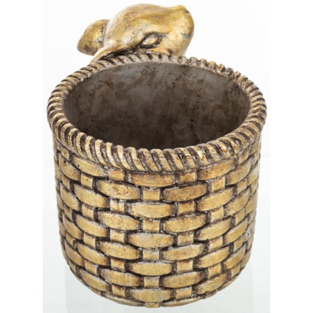 Szklany pojemnik na słodkości Kurka Ø 10x17 cm