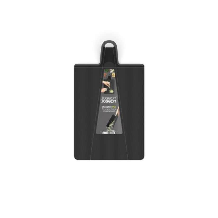Deska do krojenia (czarna) Chop2Pot Large Joseph Joseph