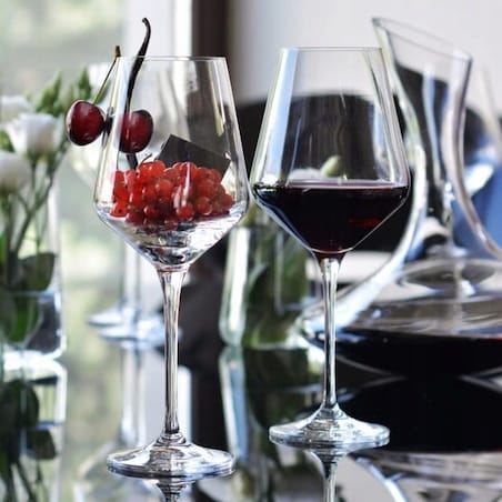 Zestaw Kieliszków Zwieglas 550ml do wina czerwonego 6szt + Kieliszki do wina białego 450ml 6szt