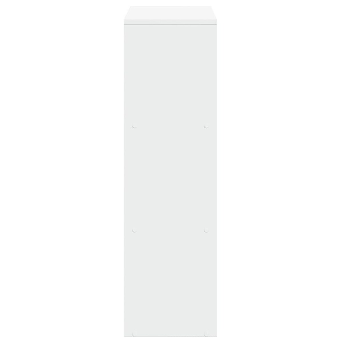 vidaXL Regał na książki z 3 poziomami, biały, 99x29x99 cm, drewno konstrukcyjne