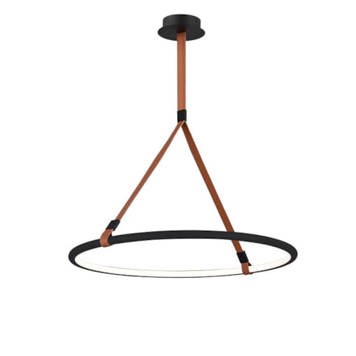 LAMPA WISZĄCA MIRESTA L CZARNA