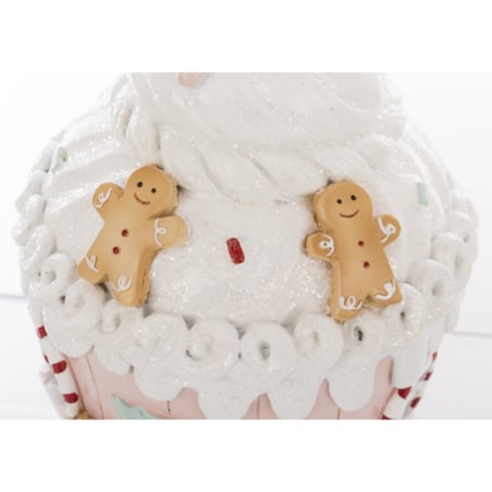 Figurka - domek MUFFIN LED 20,5x12 cm