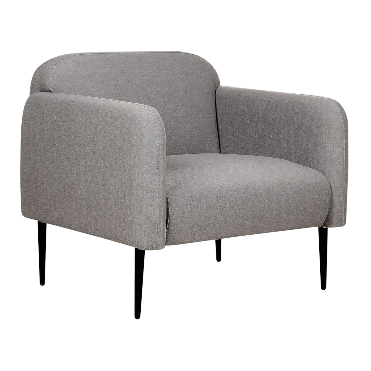 Fotel tapicerowany szary STOUBY