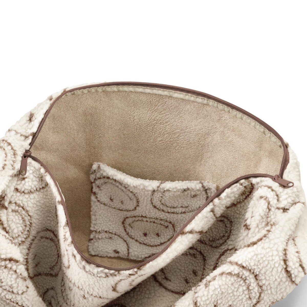 Torba MOONBAG, smiley® teddy chocolate