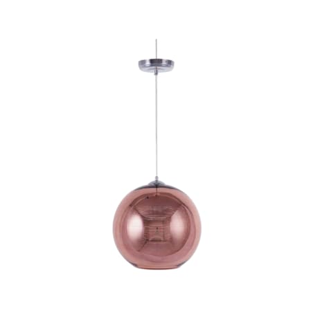 Lampa wisząca szklana miedziana ASARO