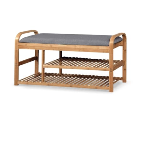 Stojak na buty ST-13 szary/naturalny