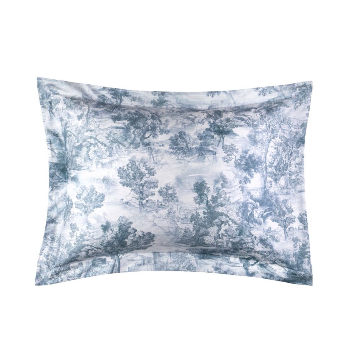 Pościel Toile Blue DecoFlux 200x220 cm 2 sztuki 50x70 cm