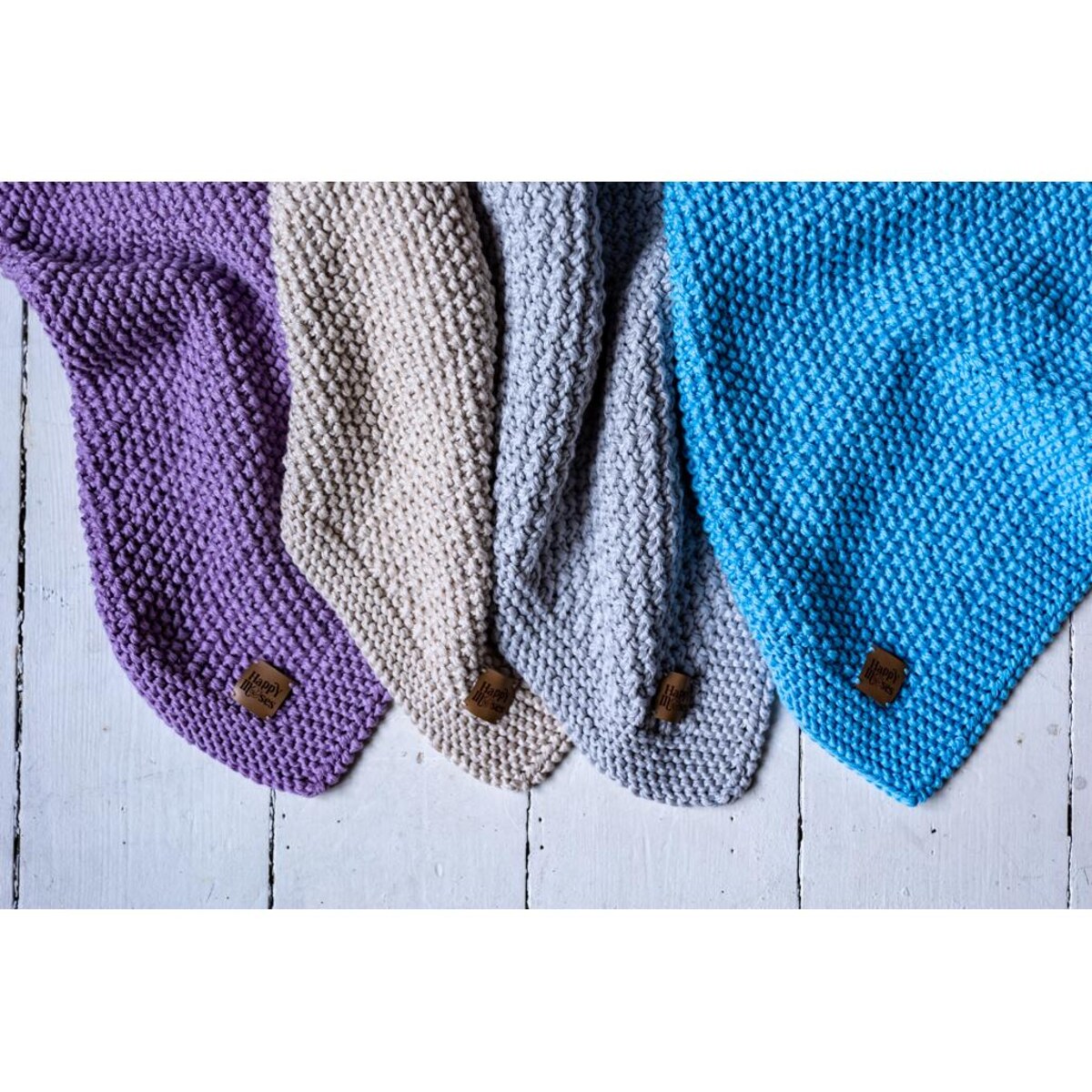 Kocyk Sensoryczny dla Noworodka - Lawendowy - 70x50cm