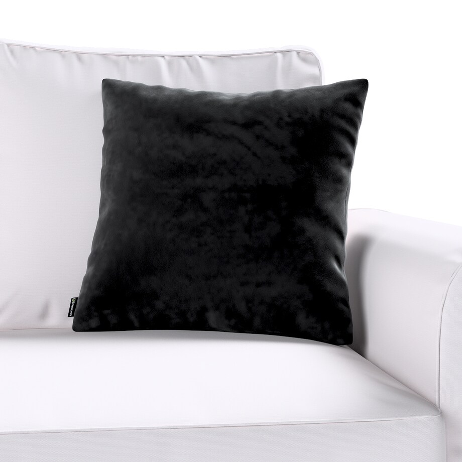 Poszewka Kinga na poduszkę 43x43 głęboka czerń