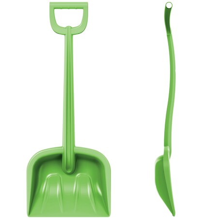 Łopata Do Śniegu Dla Dzieci Dziecięca Łopatka Do Odśnieżania Plastikowa Kidy 66 Cm Zielony