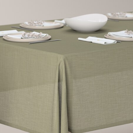 Obrus prostokątny 130 x 130 cm zielony