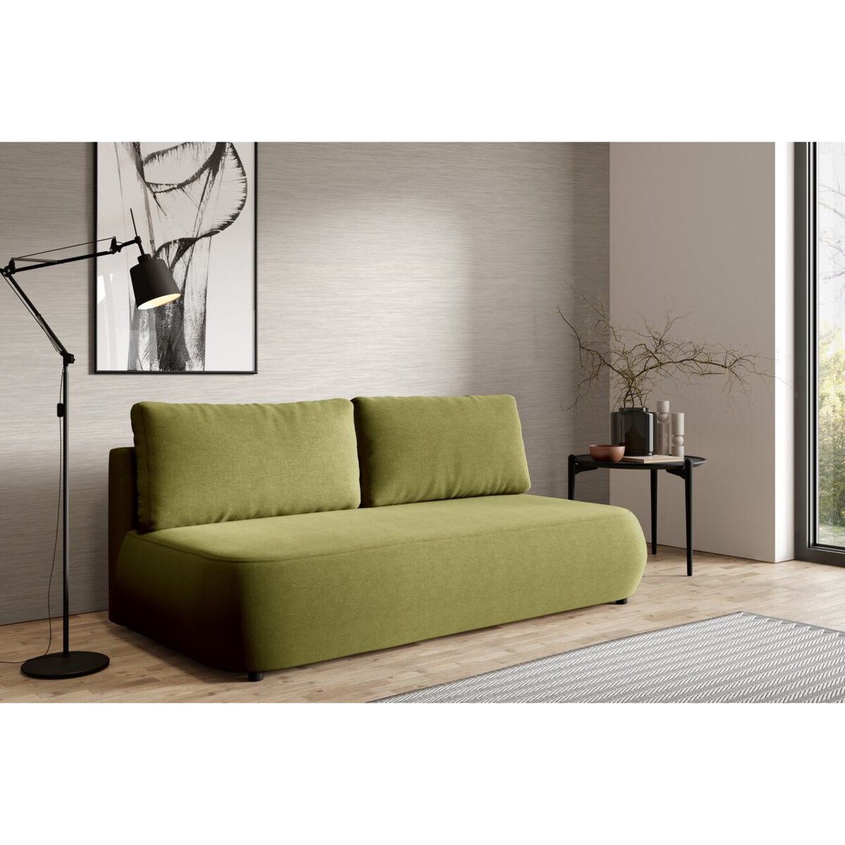 Kanapa OKOPE z funkcją spania Kolor: Wind 34