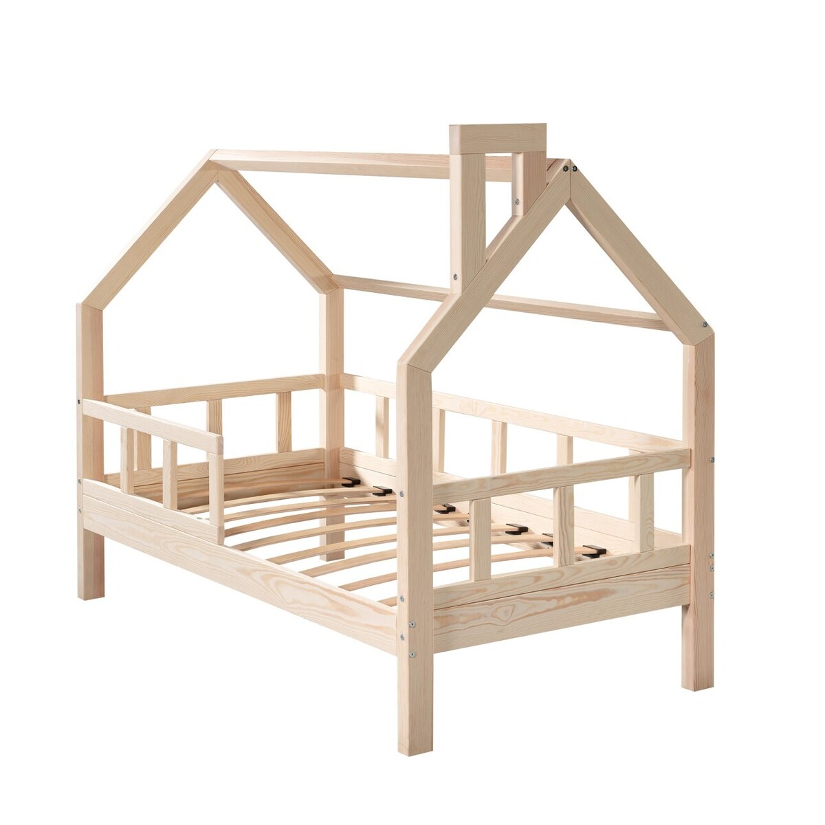 Łóżeczko domek 90 x 200 cm, 94 x 204 cm