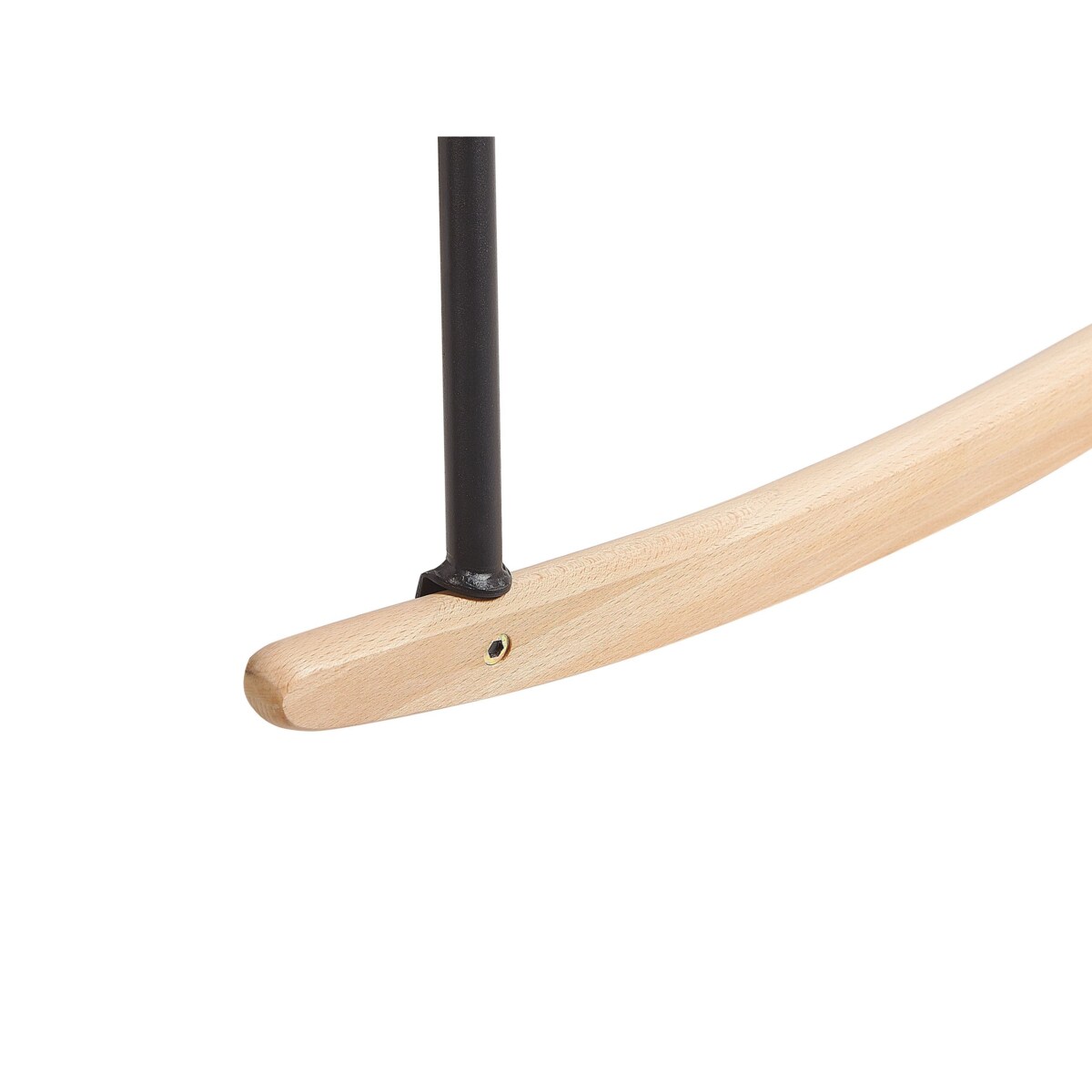 Fotel bujany welurowy ciemnoniebieski LIARUM