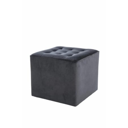 Pufa LORI VELVET czarna