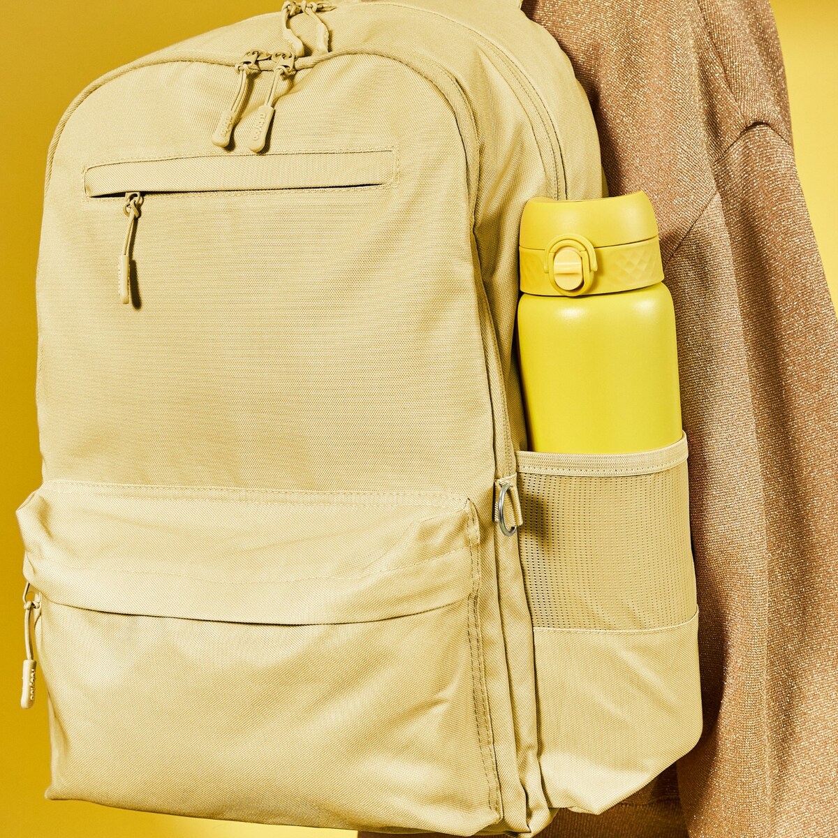 Butelka ION8 Single Wall I8SS1000YEL Yellow