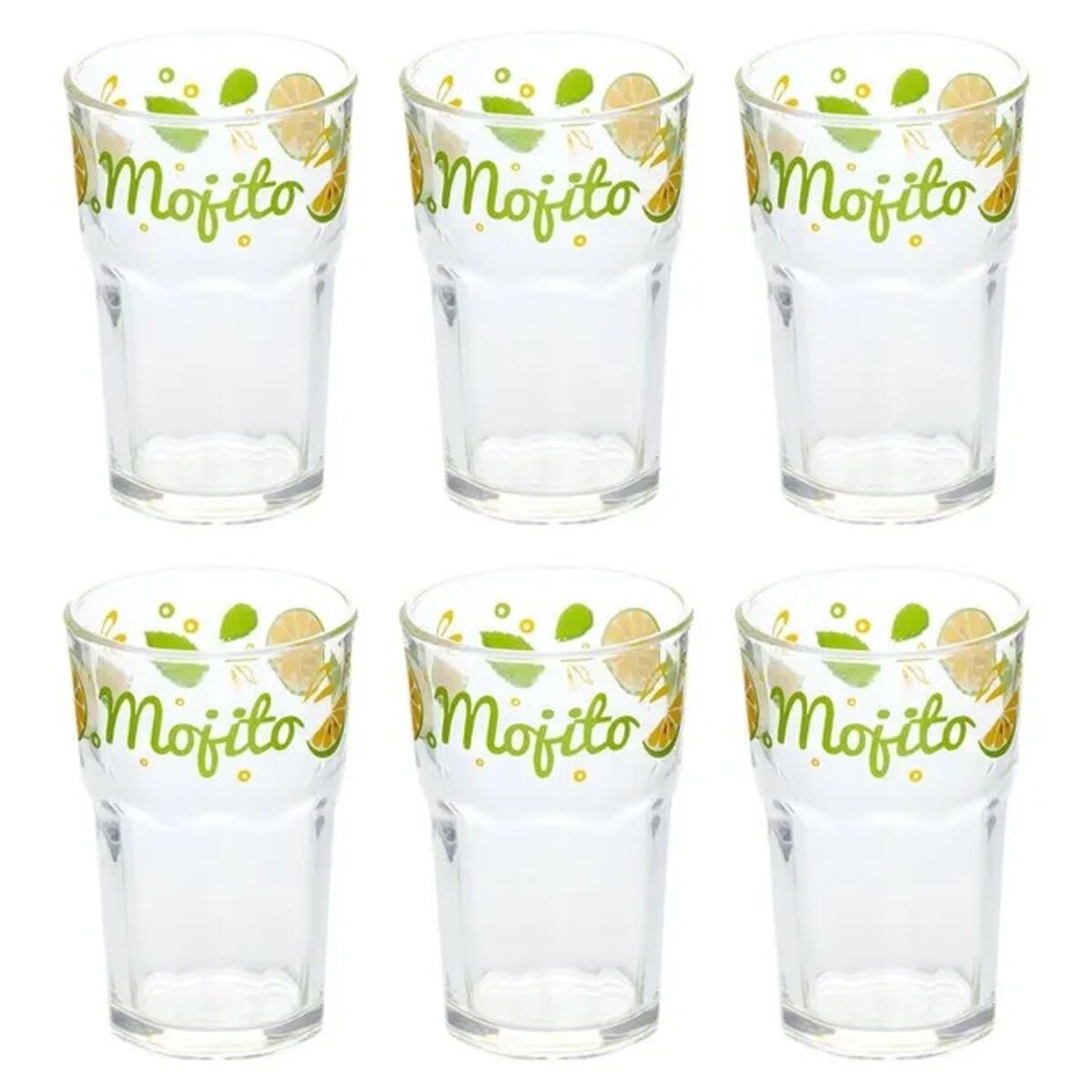 Zestaw 6 szklanek do mojito, Stella, 300 ml