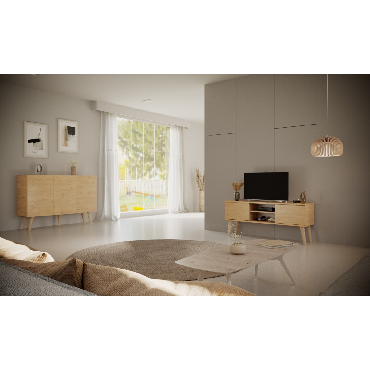 Komoda Toronto dąb artisan