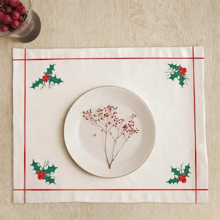 Podkładki świąteczne - drzewko świąteczne ramka