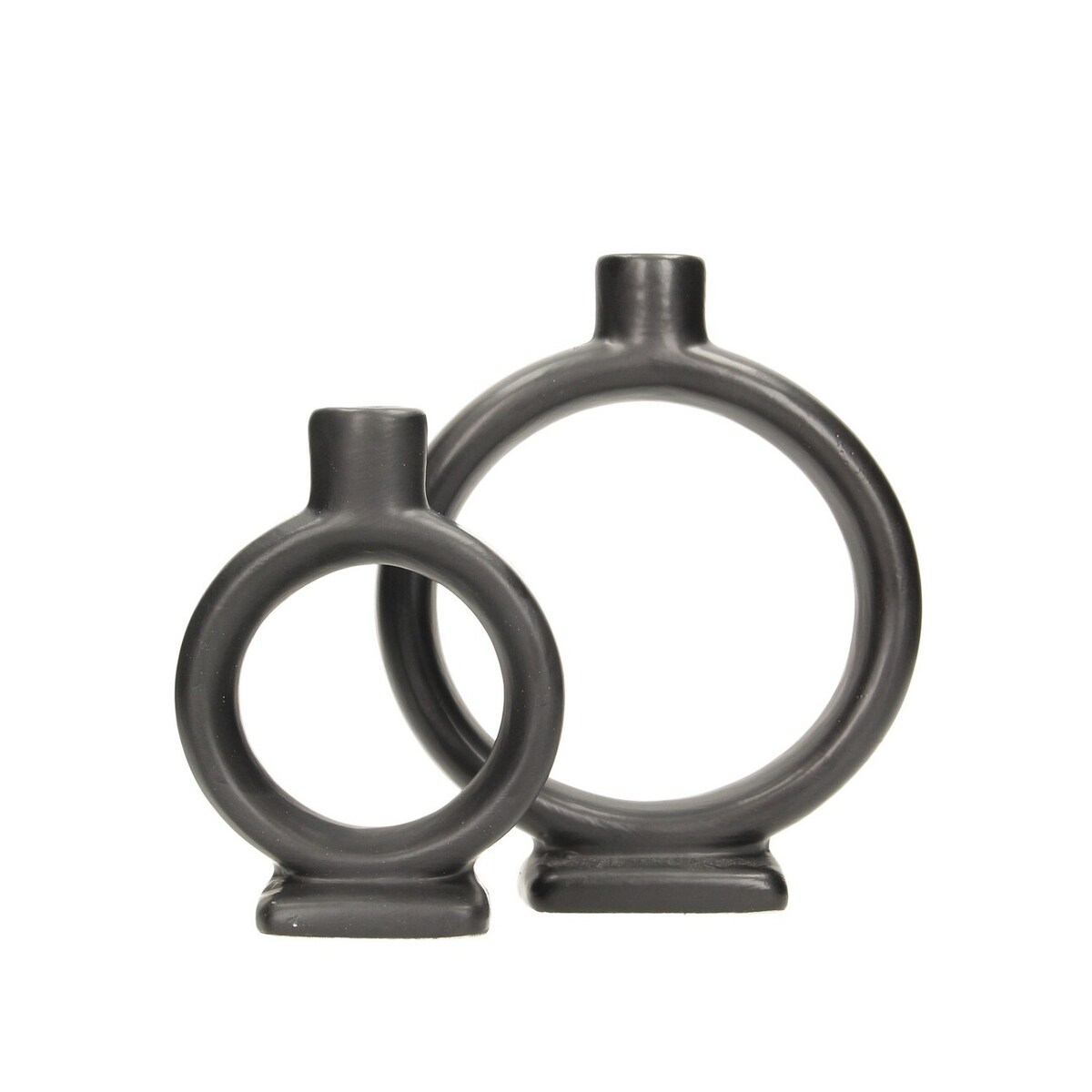 Komplet świeczników Circle, 16 x 6 x 20 cm