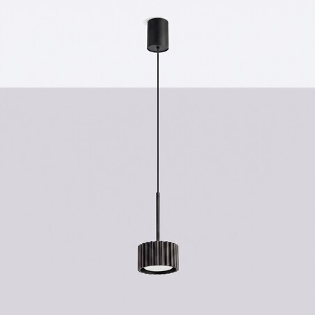 Lampa wisząca AURA 1 czarna Gx53