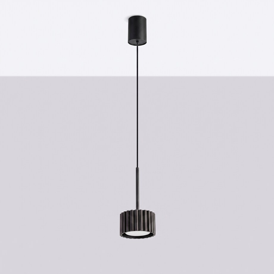Lampa wisząca AURA 1 czarna Gx53