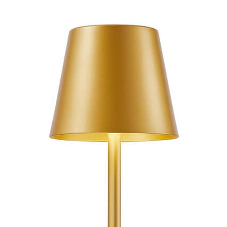 Stojąca lampka Atlis TB-2821-GD Italux LED 5W 3000-6500K IP54 złota