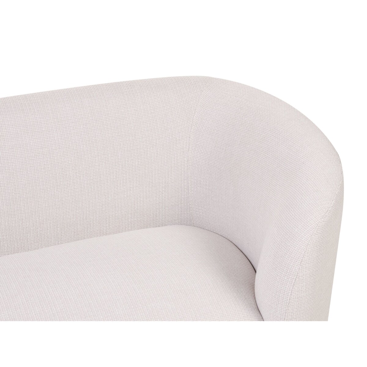 Sofa dwuosobowa tapicerowana beżowa LOEN