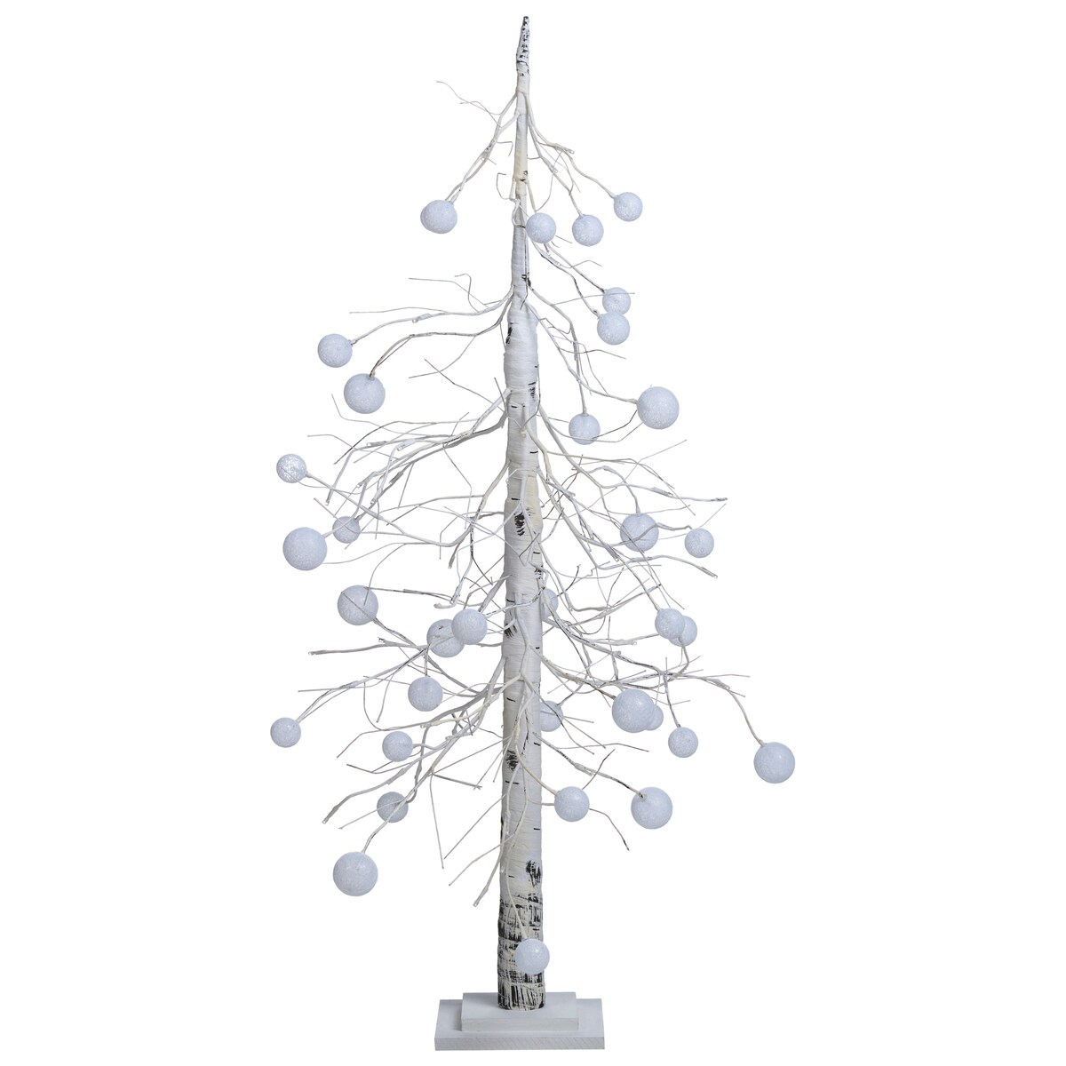 Dekoracja ogrodowa LED HOLAR Choinka 122 cm Biały