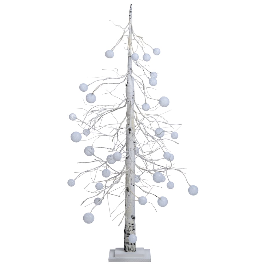 Dekoracja ogrodowa LED HOLAR Choinka 122 cm Biały