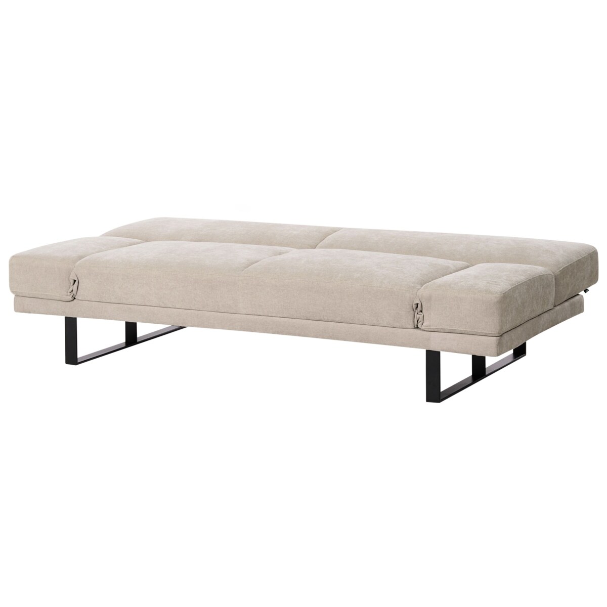 Sofa rozkładana dla 2 osób YORK Szenil Beżowy