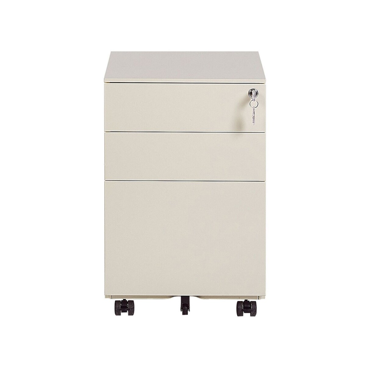 Szafka biurowa metalowa beżowa CAMI