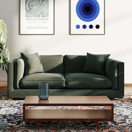 Pomo sofa 3 osobowa Zielona