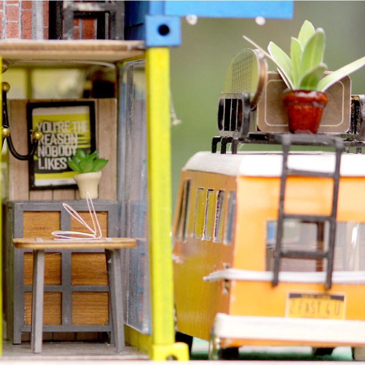 Miniaturowy domek - Bistro przy Route 66