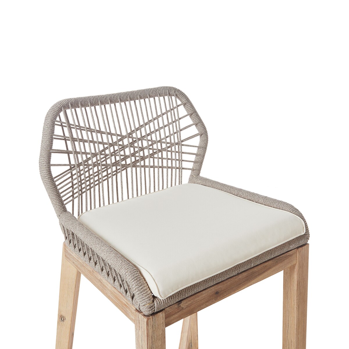 Krzesło barowe Jasne drewno TALAMONE