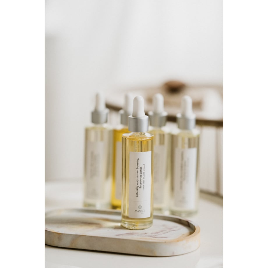 Naturalny olej z nasion bawełny, tłoczony na zimno