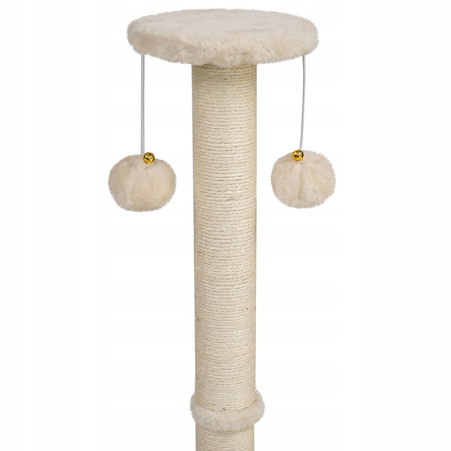 Drapak dla kota WIEŻA wiszące kulki