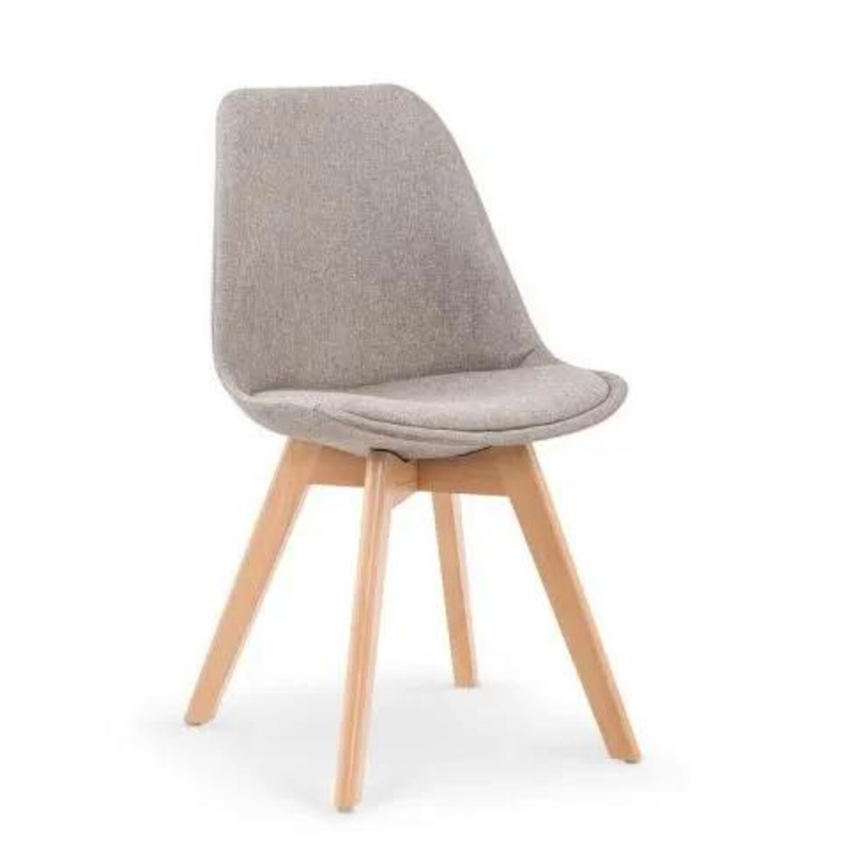 Krzesło tapicerowane K303 jasnoszare