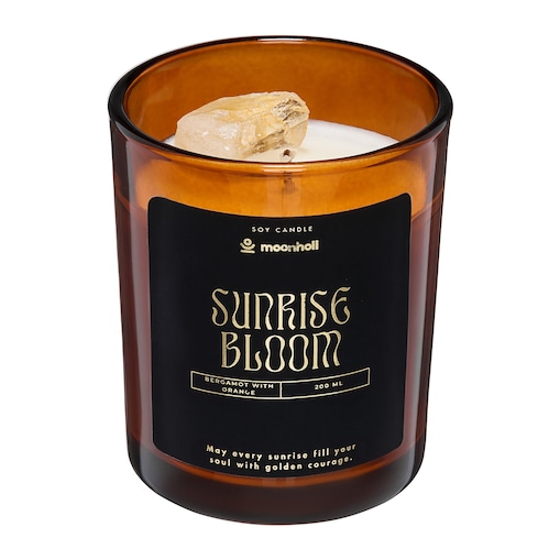 Naturalna świeca sojowa 200ml SUNRISE BLOOM