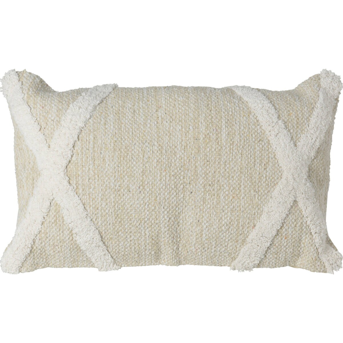 Dekoracyjna poduszka, efekt lnu, 30 x 50 cm