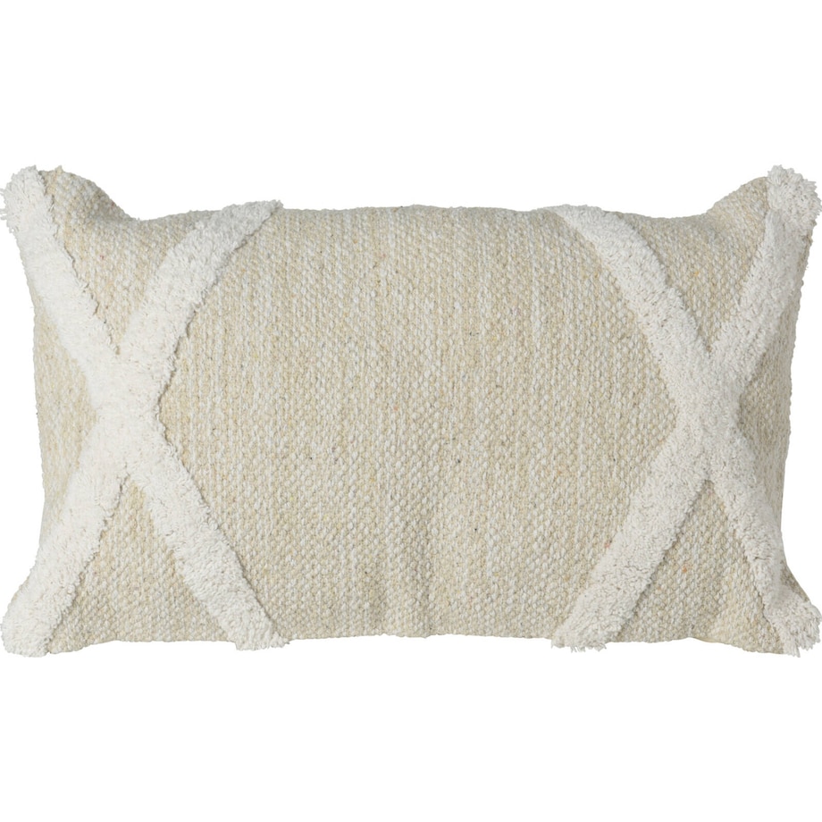 Dekoracyjna poduszka, efekt lnu, 30 x 50 cm