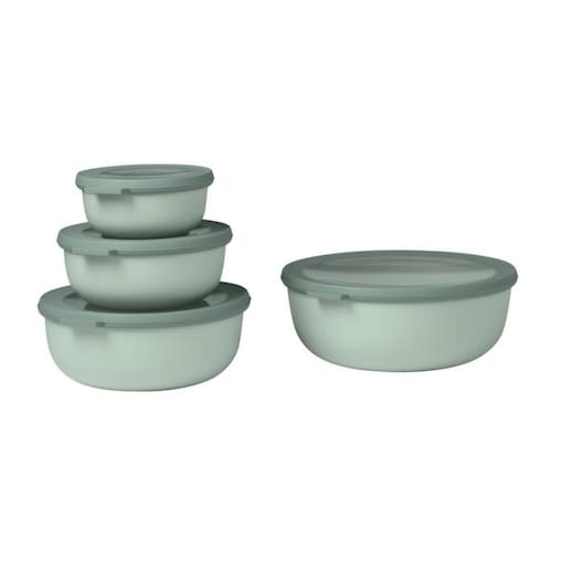 Zestaw 4 misek Cirqula okrągła 350 750 1250 2250 ml Nordic Jade 106232094700