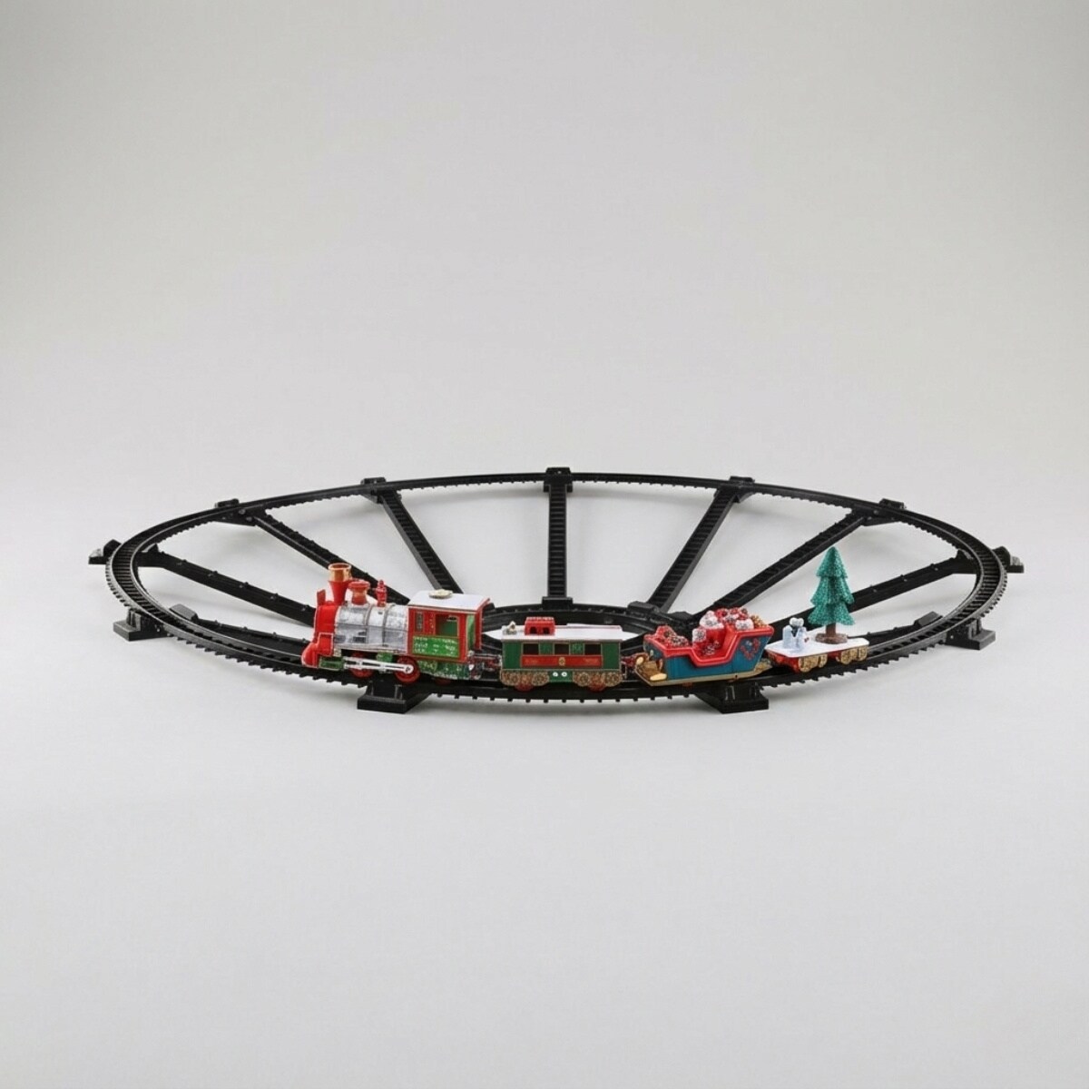 Świąteczna kolejka na choinkę, 23 elementy, Ø 87,5 cm