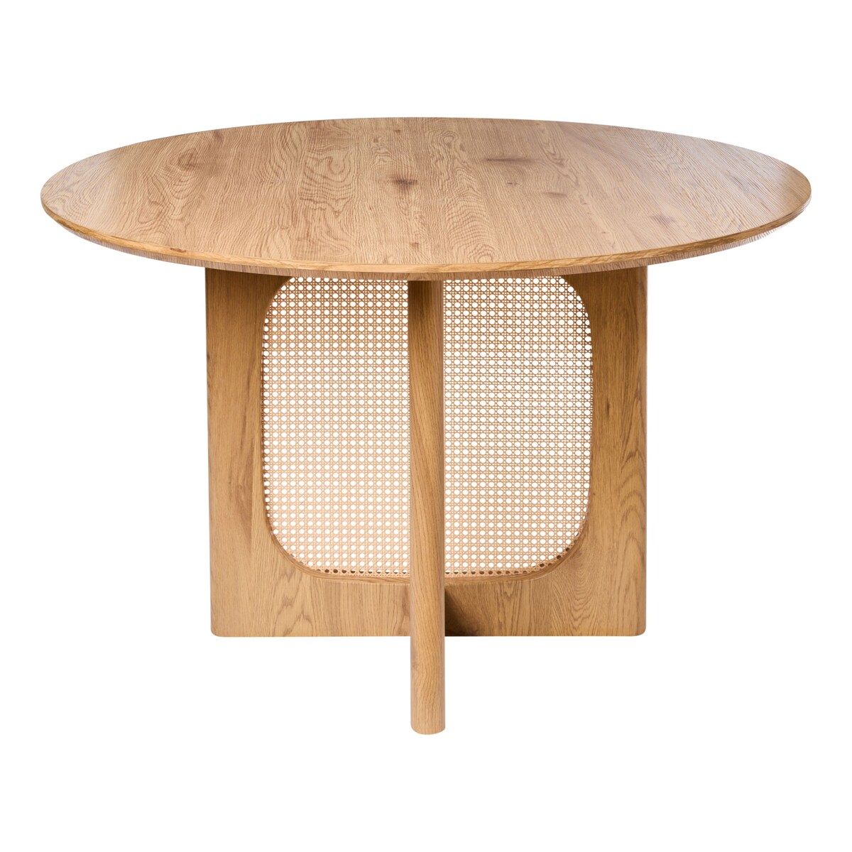 Stół do jadalni KARLO Jasnobrązowy 120 cm