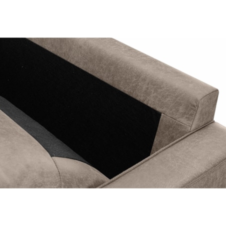 KONSIMO INVIA Fotel w stylu loftowym - kolor szary