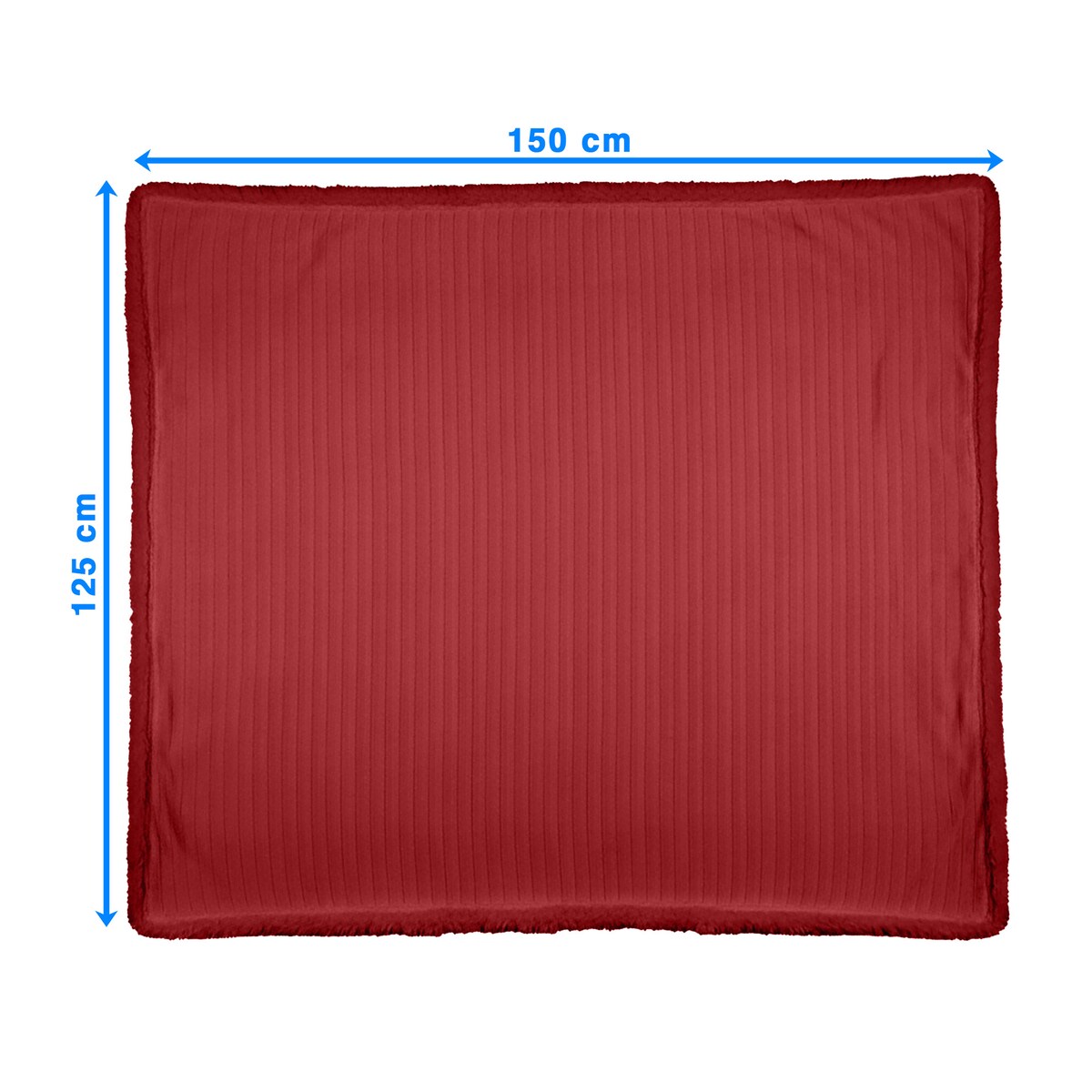 Koc Świąteczny Dekoracyjny Narzuta Na Łóżko 150X125 Cm Ozdoba Ciepły