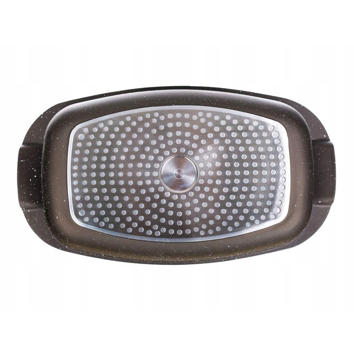 DUŻY GARNEK BRYTFANKA z dozownikiem 5,7L do gotowania pieczenia na prezent